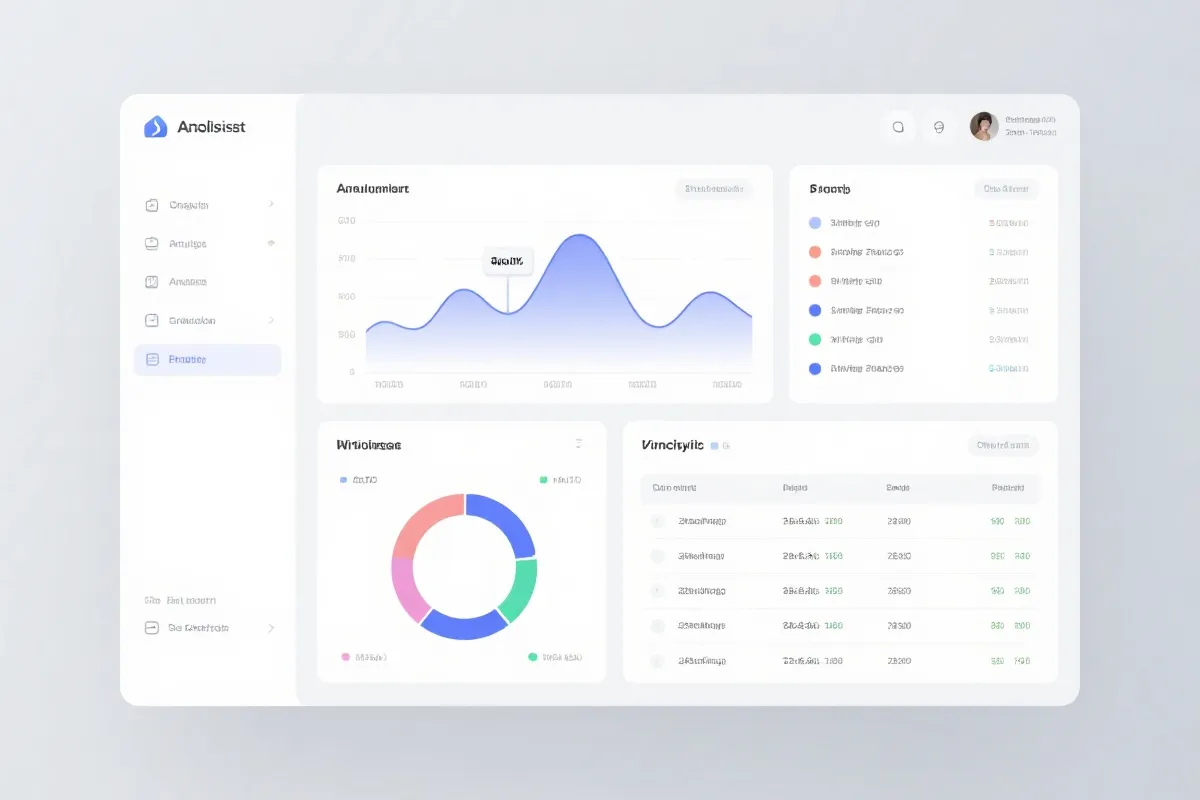 数据看板示意图